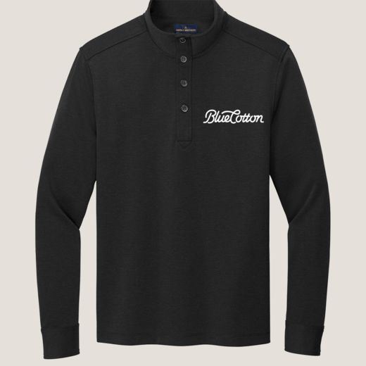 Sample image of BB18202 Brooks Brothers® Mid-Layer Stretch 1/2-Button